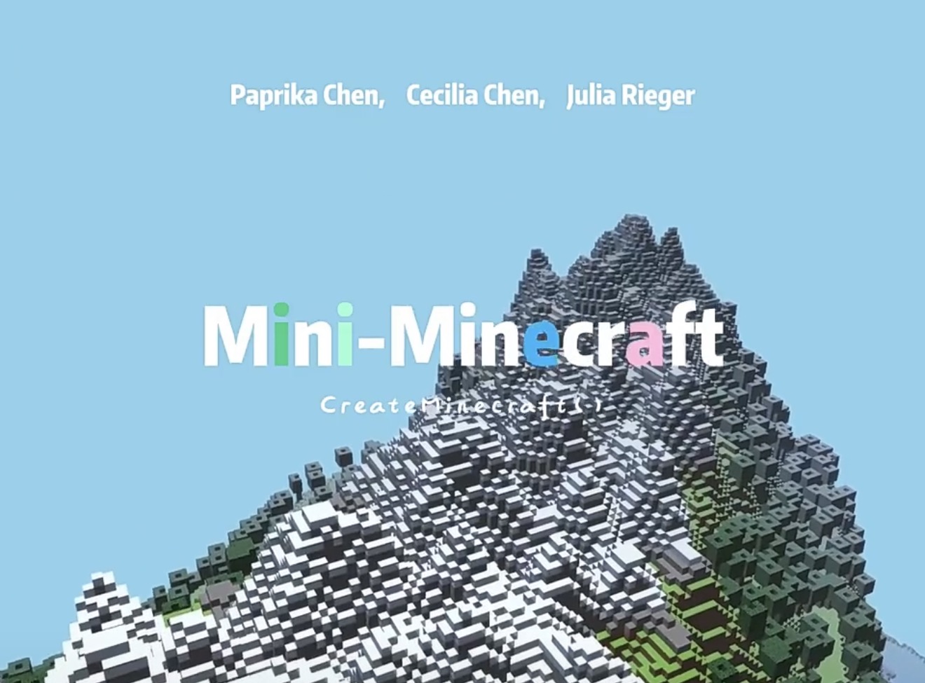 Mini-Minecraft demo